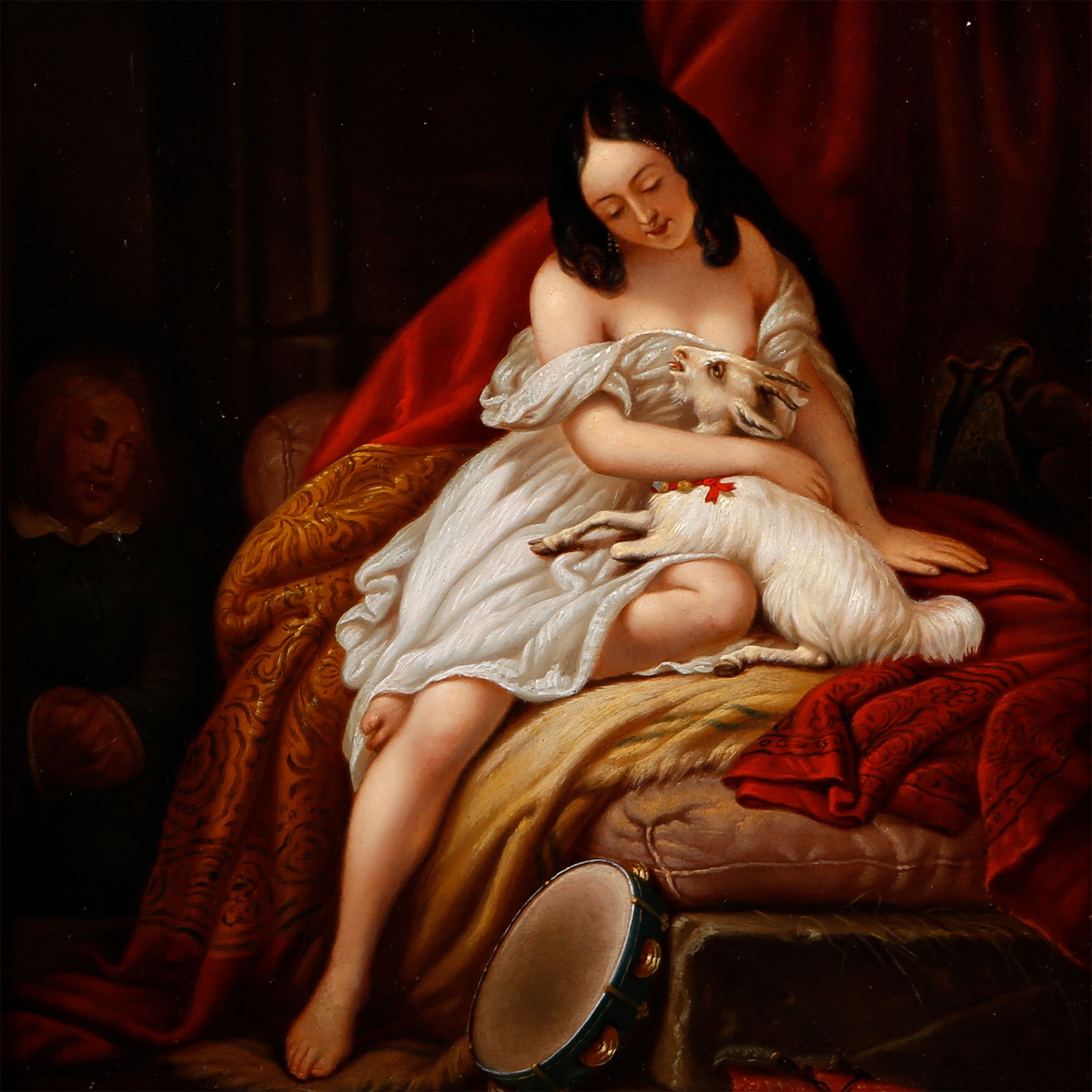 2500x2500 French School Circa 1840. Esmeralda, Painting - Esmeralda Painting