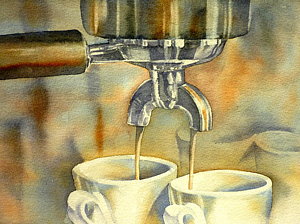 300x224 Espresso Painting By Thomas Habermann - Espresso Painting