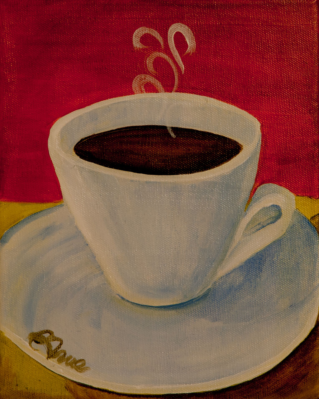 1024x1280 Pick My Brains Art Espresso Anyone - Espresso Painting