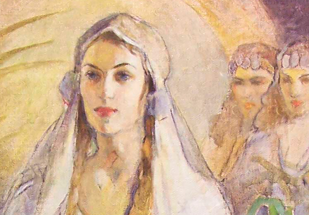 1000x696 Queen Esther - Esther Painting