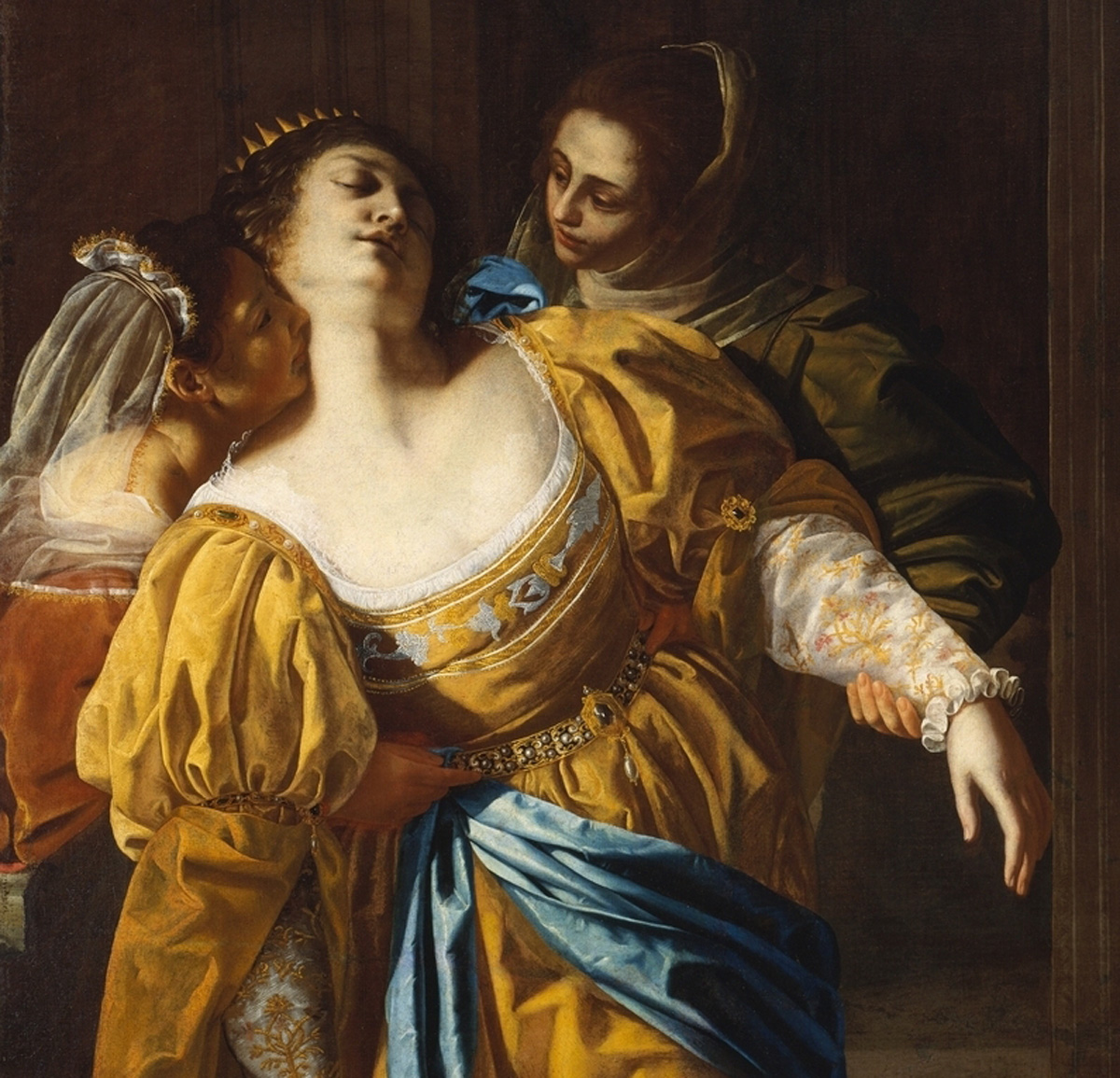 1200x1155 Esther Before Ahasuerus By Artemisia Gentileschi - Esther Painting