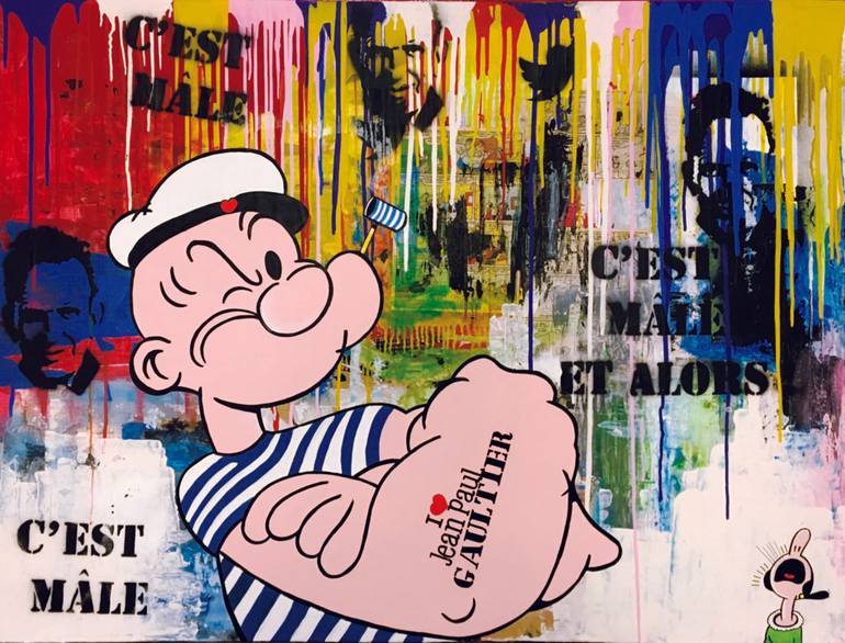 770x586 Saatchi Art C'Est Et Alors ! Painting By Gaby Josephine - Et Painting