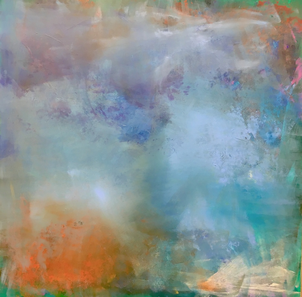 1000x981 Ethereal Blue Sahba Shere Art - Ethereal Painting