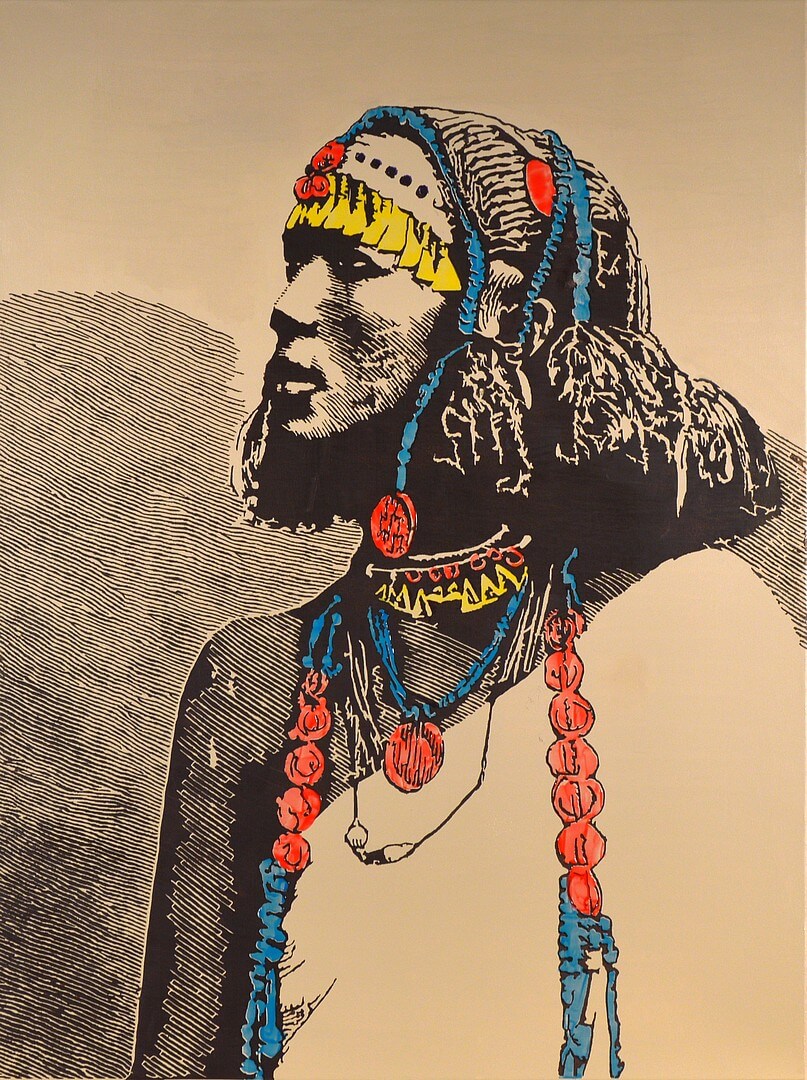 807x1080 Painting Ethiopian Slave - Ethiopian Painting