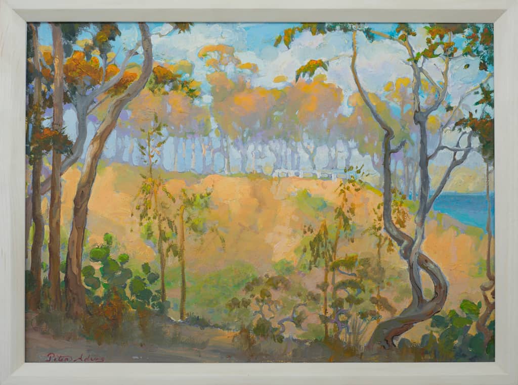 1024x762 Eucalyptus View On Old Stage Road Catalina Island American - Eucalyptus Painting