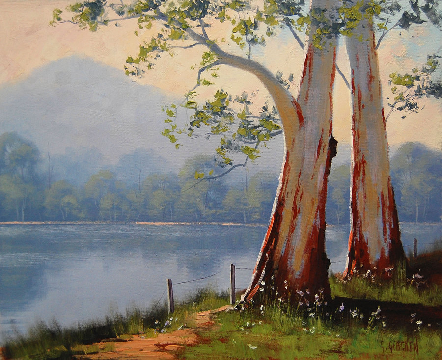 Eucalyptus Tree Painting at Explore collection of