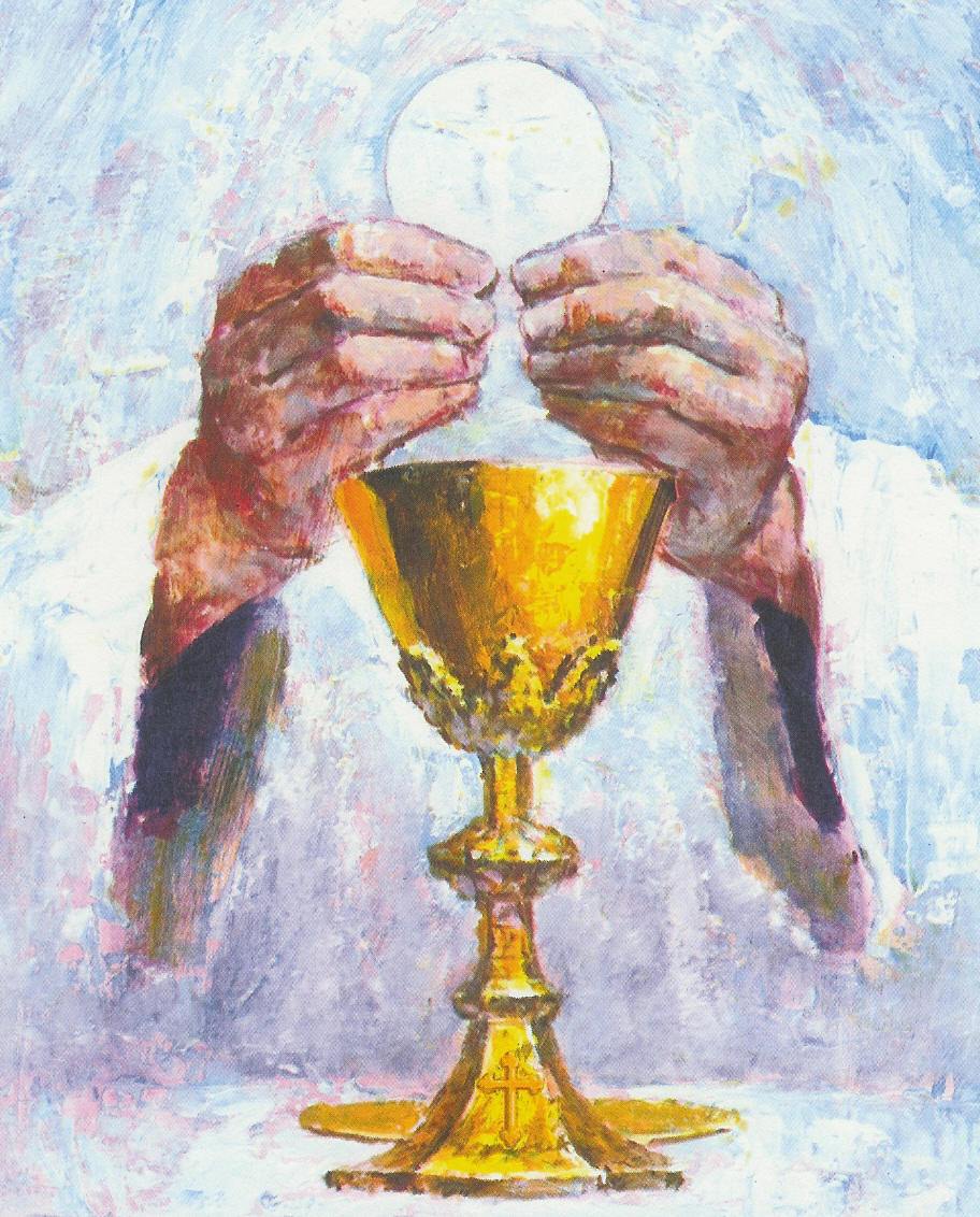 912x1132 Guidelines For The Reception Of Holy Communion - Eucharist Painting