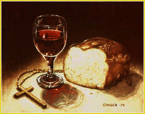 510x400 Painting - Eucharist Painting
