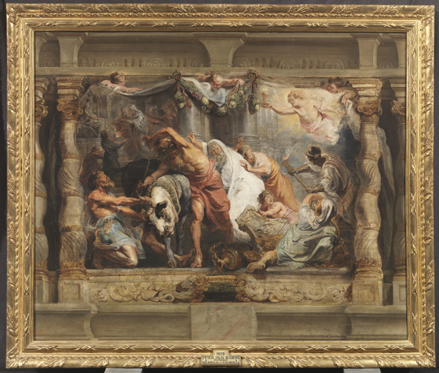 615x523 Rubens's Masterful Of The Series To Be - Eucharist Painting