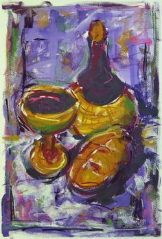 236x348 Catholic Art - Eucharist Painting