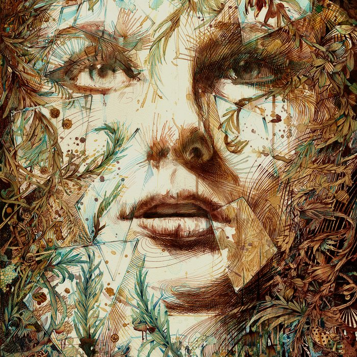 700x700 Manipulating Vodka And Tea To Play With The Alchemy Of Painting - Euneek Painting