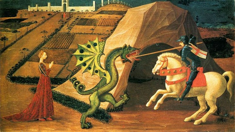 775x437 The Medieval Dragon - European Dragon Painting