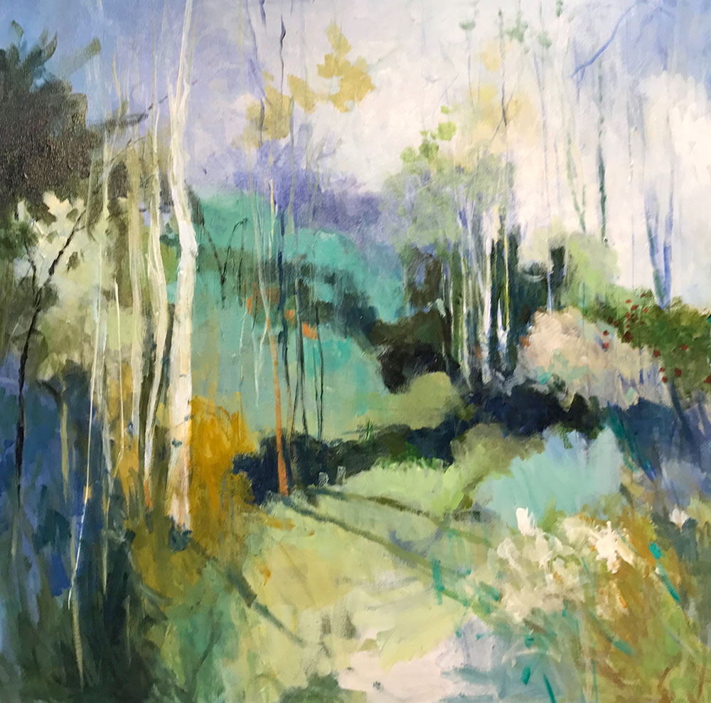 1000x988 Recent Work Ellen Diamond Coastal And European Landscape Art - European Landscape Painting