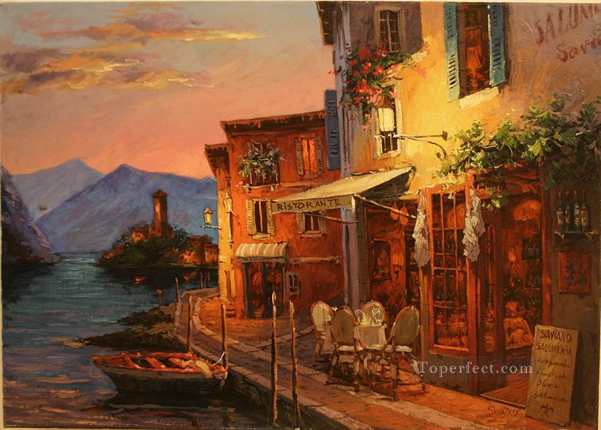 850x608 Dinner - European Landscape Painting