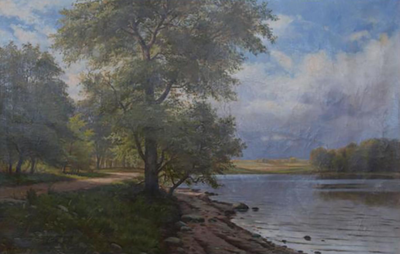 1400x891 European Landscape Painting Oil On Canvas - European Landscape Painting