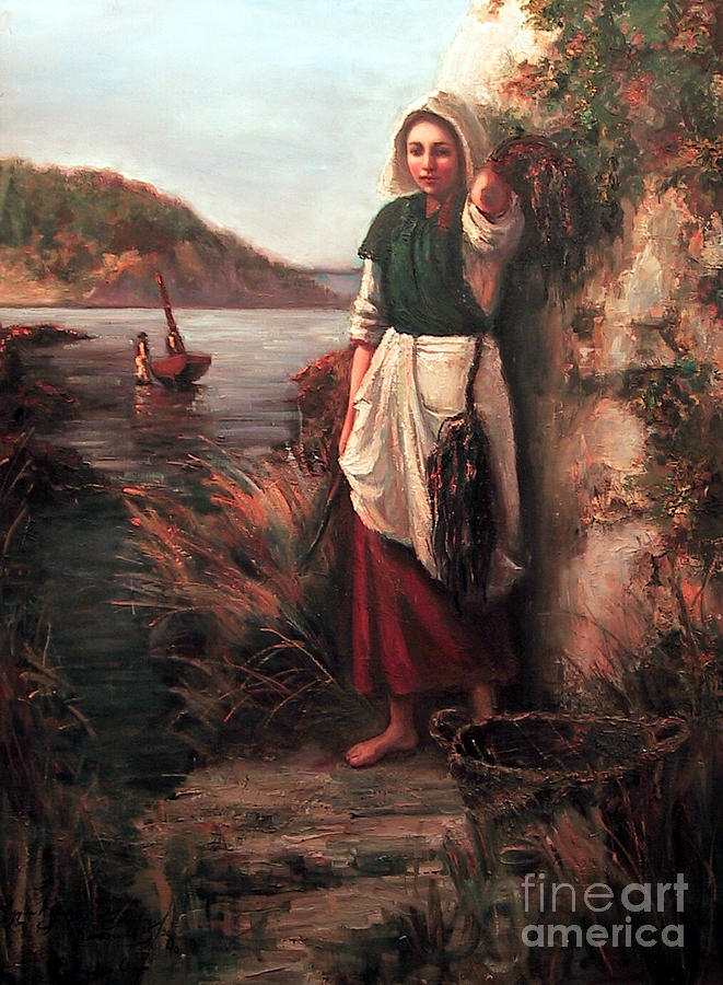 661x900 Evangeline Painting By Lynda Bjornson Moyer - Evangeline Painting