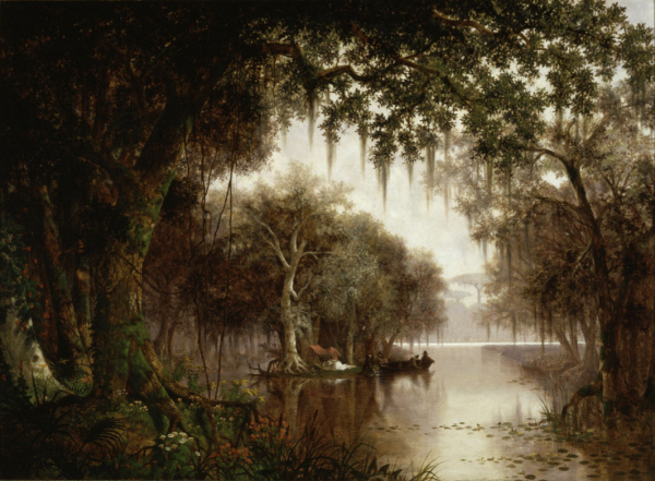 600x441 Filejoseph Rusling Meeker - Evangeline Painting