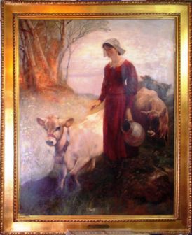 274x336 Kochansky Family Donates Historical Evangeline Painting - Evangeline Painting