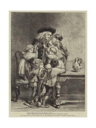 338x450 Longfellow's Evangeline Giclee Print By Sir John Gilbert The New - Evangeline Painting