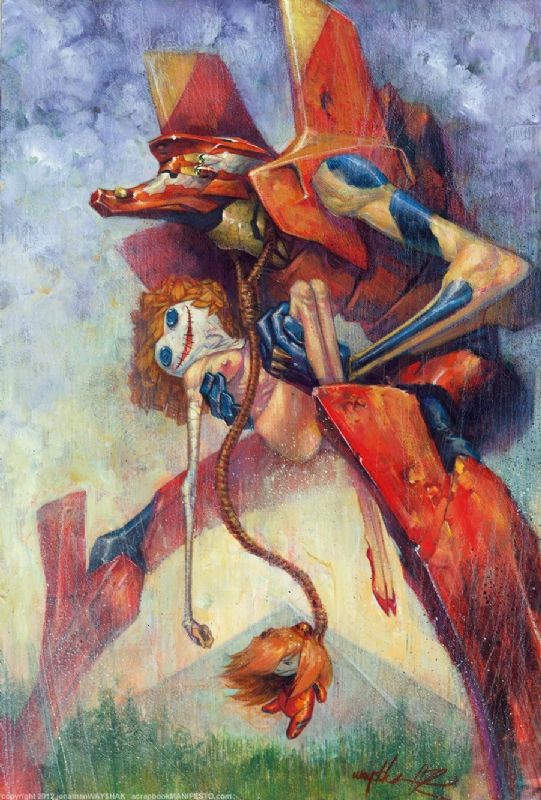 541x800 Neon Genesis Evangelion - Evangelion Painting