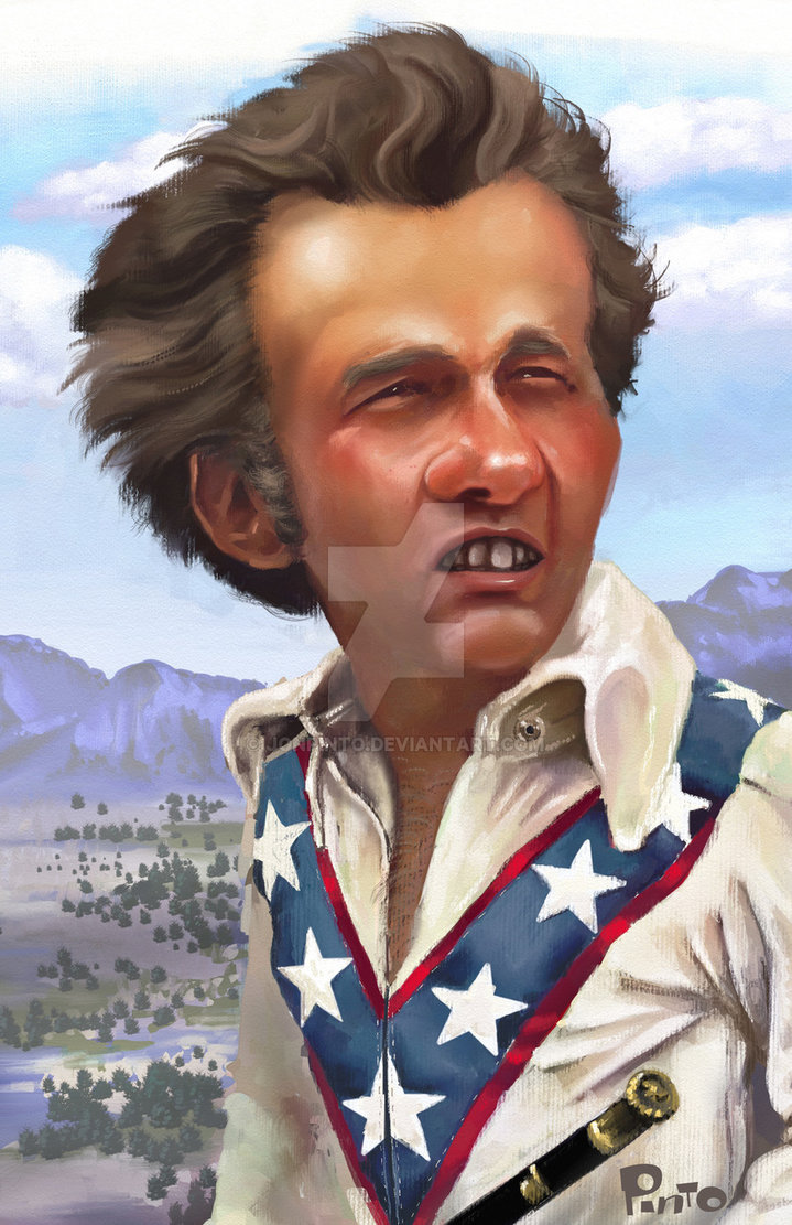 719x1111 Evel Knievel By Jonpinto - Evel Knievel Painting