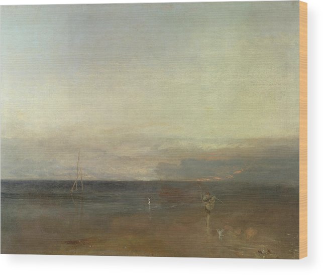 643x548 Rain, Steam, And Speed The Evening Star Wood Print By Joseph - Evening Star Painting