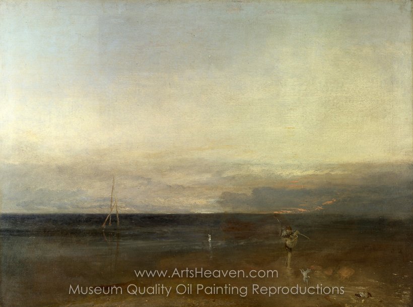 820x610 Reproduction Painting Joseph M. W. Turner The Evening Star, Hand - Evening Star Painting