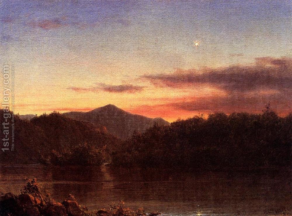 1000x742 The Evening Star Frederic Edwin Church Reproduction 1st Art Gallery - Evening Star Painting