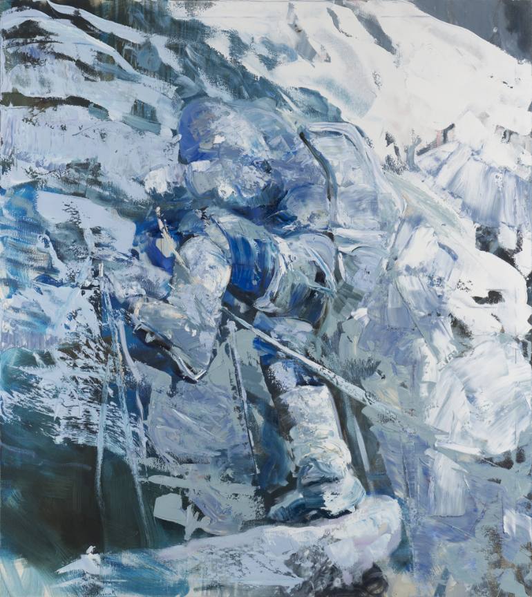 770x864 Saatchi Art Summit Day, Everest Painting By Smalej - Everest Painting