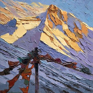 300x300 Artwork By Alan Cotton - Everest Painting