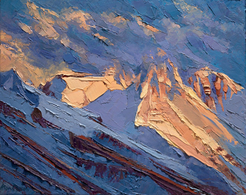800x635 Artwork By Alan Cotton - Everest Painting
