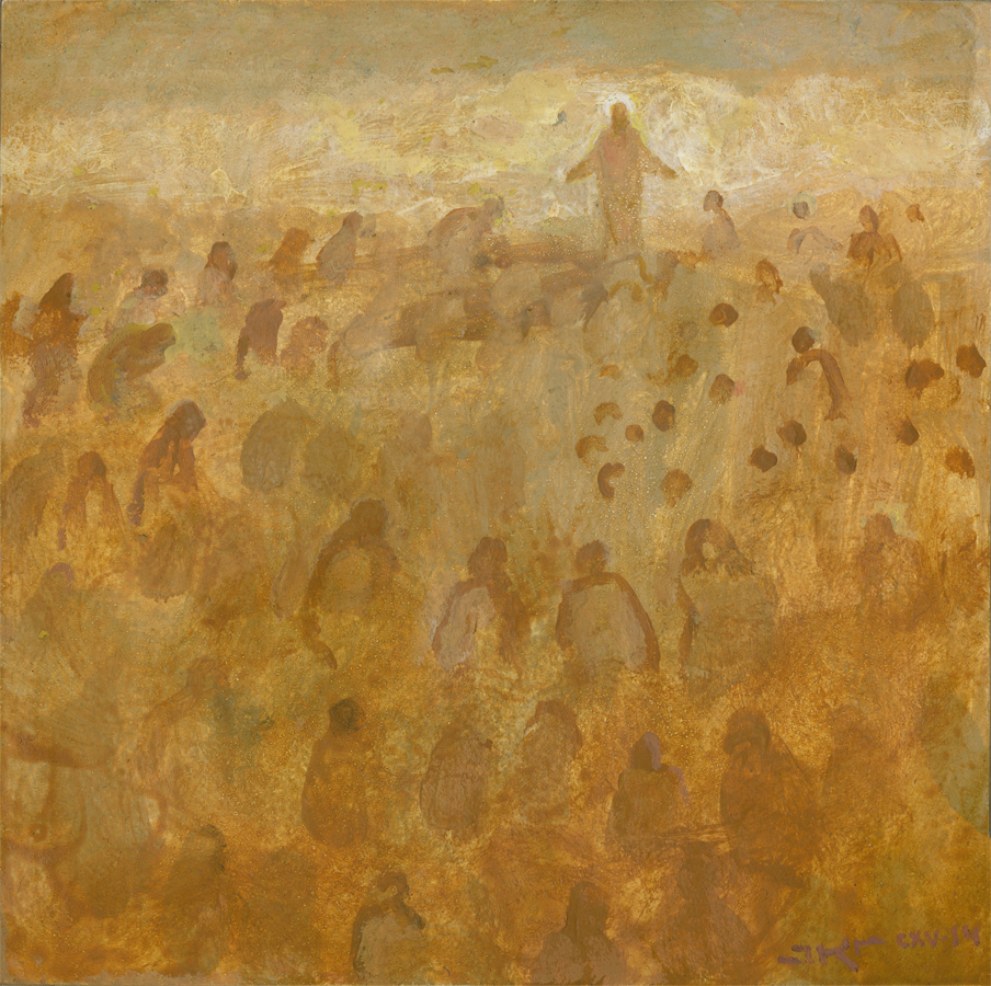 904x900 Every Knee Shall Bow - Every Knee Shall Bow Painting