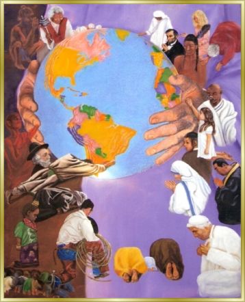 358x442 Stretcher Bearers For Christ~rebekah's Art Gallery - Every Knee Shall Bow Painting