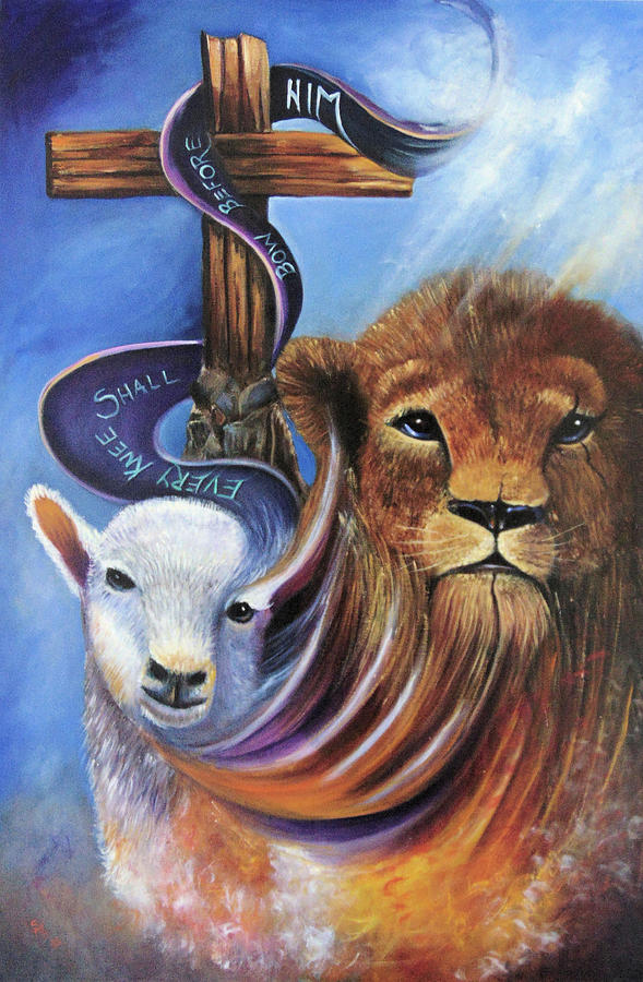 589x900 Every Knee Shall Bow Painting By Sue Stake - Every Knee Shall Bow Painting