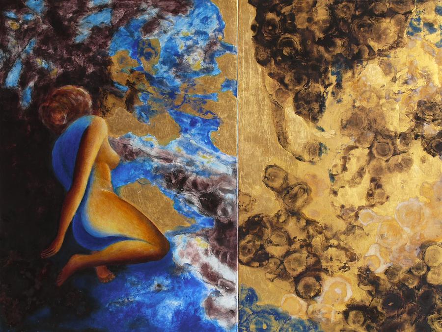 900x677 Pleroma The Fullness Of Nothing And Everything Painting By Michael - Everything Painting