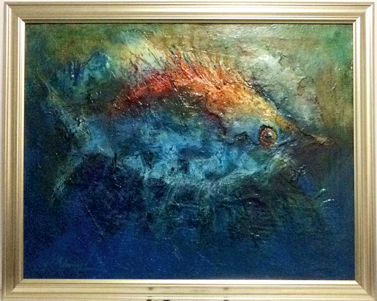 1200x957 The Fish Knows Everything (Vasile Marius Lupu) - Everything Painting