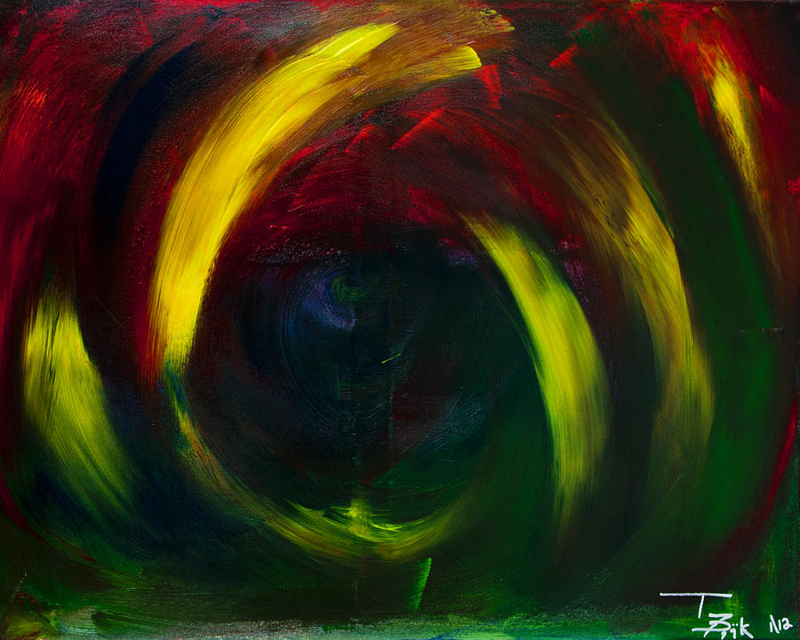 900x720 Evil Eye Painting By Terrance Prysiazniuk - Evil Eye Painting