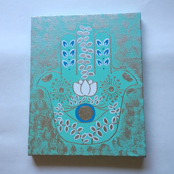 354x354 Best Hamsa Hand Painting Products On Wanelo - Evil Eye Painting