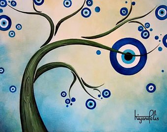 340x270 Etsy Your Place To Buy And Sell All Things Handmade - Evil Eye Painting