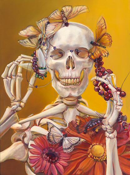 416x558 Iva Morris Painting 34 - Evil Painting