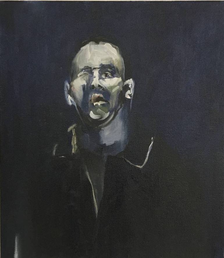 770x885 Saatchi Art See No Evil Painting By Lisa Kotoulas - Evil Painting