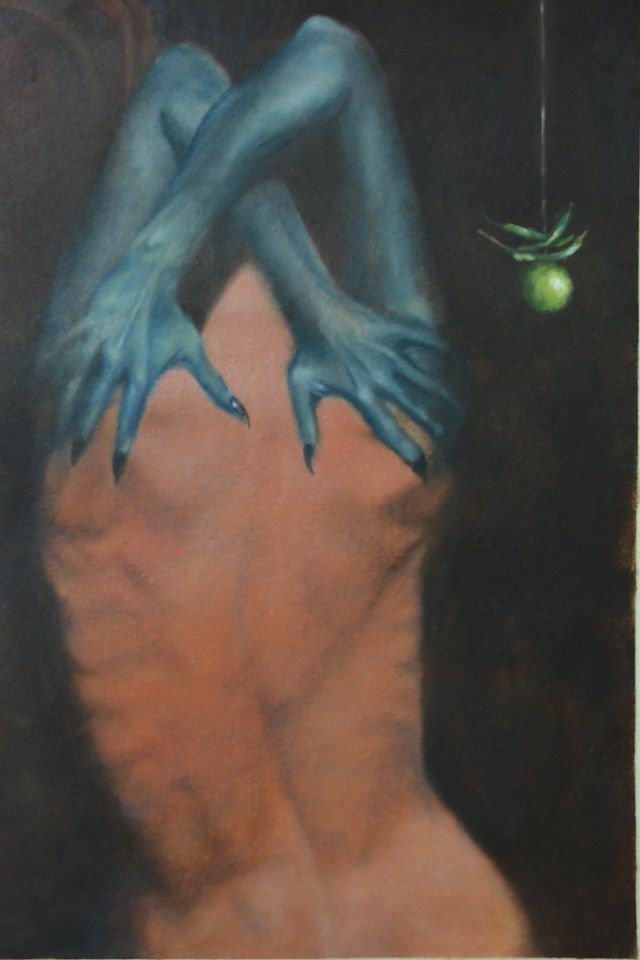 640x960 Buy Evil Within Handmade Painting By Abhishek Bhattacharyya. Code - Evil Painting