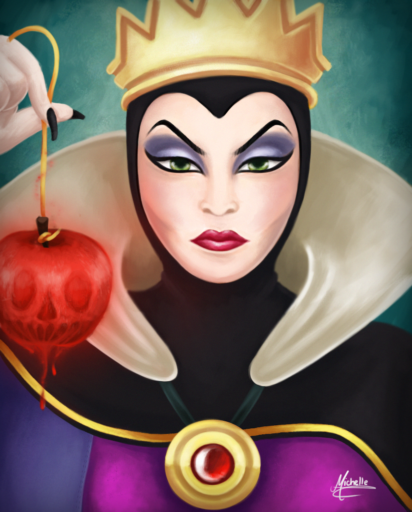 823x1022 Evil Queen By Michelle On @ - Evil Queen Painting