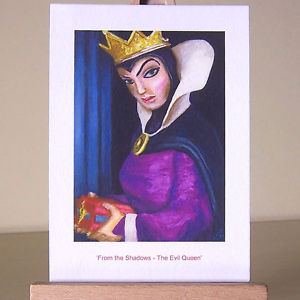 300x300 Oil Painting Style Drawing Of Wdcc Snow White Jealous Evil Queen - Evil Queen Painting