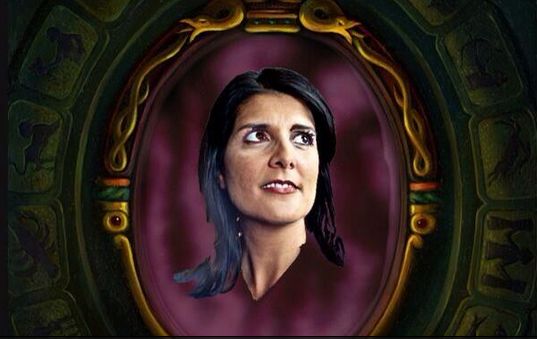 537x339 Dems Call Nikki Haley Fitsnews - Evil Queen Painting