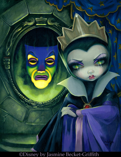501x648 Evil Queen Disney By Jasmine Becket Griffith - Evil Queen Painting