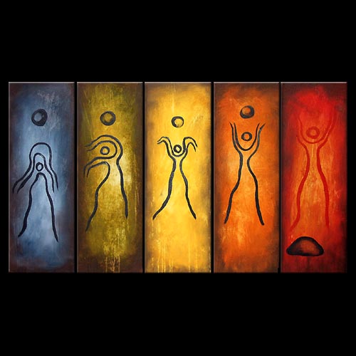 500x500 Painting - Evolution Of Painting