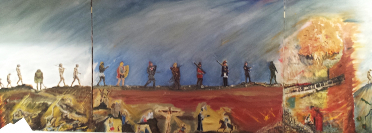1200x429 Evolution Gallery Water Colors Inc - Evolution Painting