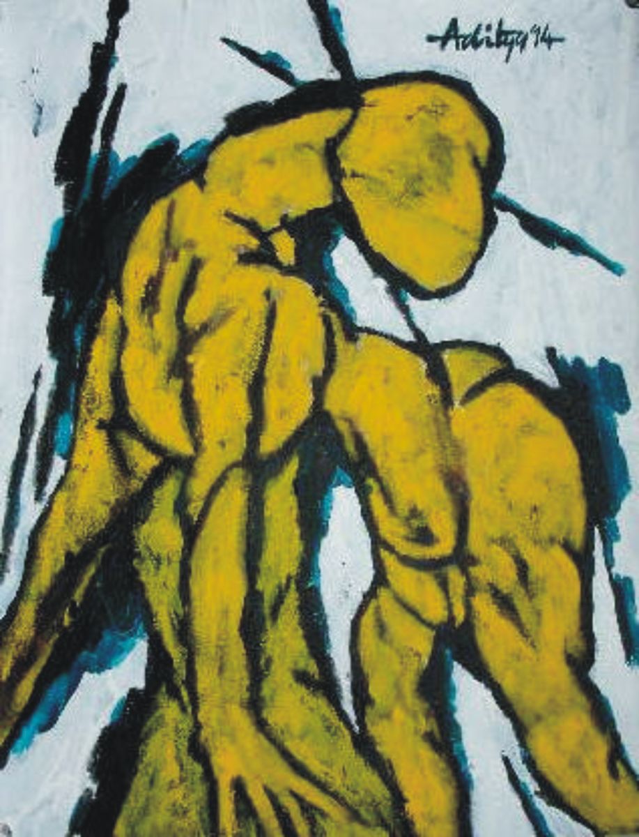 917x1200 Evolution (Aditya Dev) - Evolution Painting