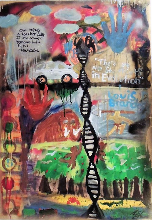 499x720 Evolution - Evolution Painting